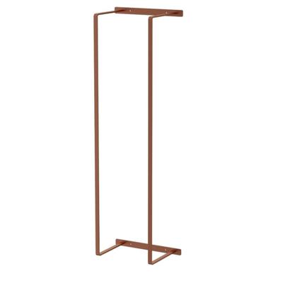 Handdoekhouder Aloni | Wandmontage | 97 cm | RVS | Rechthoekig | Geborsteld koper