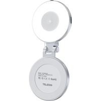 Telesin C03 Selfie Light MagSafe draaibaar + spiegel - zilver