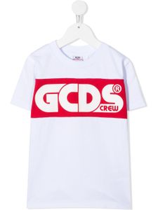 Gcds Kids t-shirt à logo imprimé - Blanc