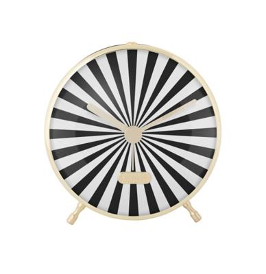 Alarm Clock Candy Swirl Zwart en Wit