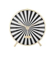 Alarm Clock Candy Swirl Zwart en Wit
