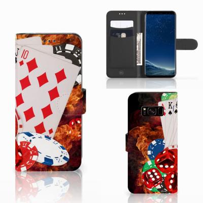 Samsung Galaxy S8 | Wallet Case | met Pasjes | Casino