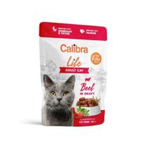 CALIBRA Cat Life Adult Beef in gravy - nat kattenvoer - 85g