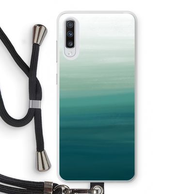 Ocean: Samsung Galaxy A70 Transparant Hoesje met koord