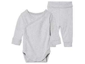 lupilu Baby romper en joggingbroek (86/92, Grijs)
