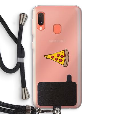 You Complete Me #1: Samsung Galaxy A20e Transparant Hoesje met koord