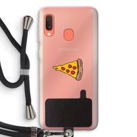 You Complete Me #1: Samsung Galaxy A20e Transparant Hoesje met koord