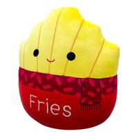 Squishmallows knuffel pluche - floyd franse frietjes met sjaal, 40cm Squishmallows knuffel pluche - floyd franse frietjes met sjaal, 40cm