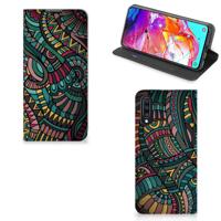 Samsung Galaxy A70 | Hoesje met Magneet | Aztec