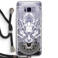Oh Deer: Samsung Galaxy S8 Plus Transparant Hoesje met koord