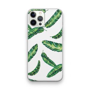 Lange bladeren: iPhone 12 Pro Transparant Hoesje