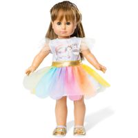 Hele Poppenjurk eenhoorn, 28-35 cm