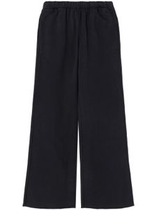 RE/DONE pantalon de jogging en coton biologique - Noir