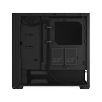 Fractal Design Pop Silent Black Solid tower behuizing 2x USB-A 3.2 (5 Gbit/s), 2x Audio - thumbnail