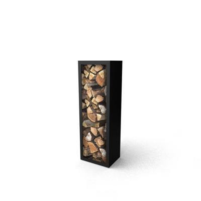 Geroba Geroba houtopslag Beltza S1 500x385x1500mm - zwart