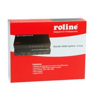 Roline HDMI-splitter 1920 x 1080 Pixel Zwart - thumbnail