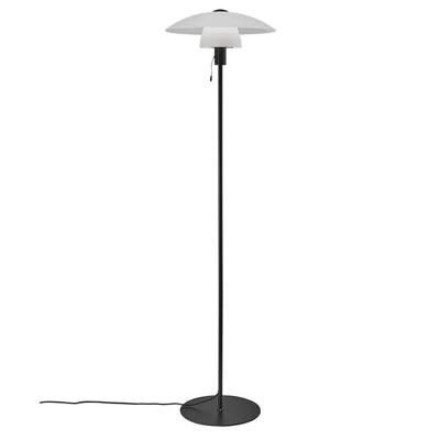Staande lamp opaal glas &apos;Verona&apos; modern E27 fitting 40 cm 150cm
