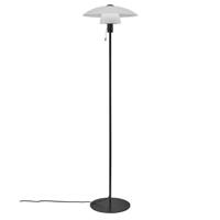 Staande lamp opaal glas &apos;Verona&apos; modern E27 fitting 40 cm 150cm