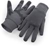 Beechfield CB310 Softshell Sports Tech Gloves - Graphite Grey - L/XL