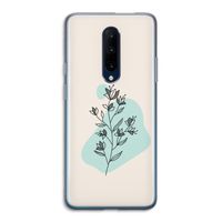 Violets are blue: OnePlus 7 Pro Transparant Hoesje