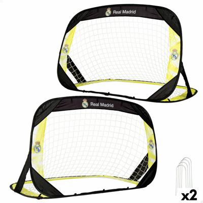 Voetbaldoel Real Madrid C.F. 120 x 80 x 80 cm (2 Stuks)