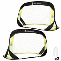 Voetbaldoel Real Madrid C.F. 120 x 80 x 80 cm (2 Stuks)