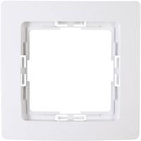 Kopp 308402001 Afdekking Frame 1-voudig HK05 Arctisch-wit 1 stuk(s)