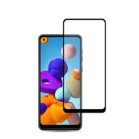 Voor Galaxy A21 mocolo 0.33mm 9H 2.5D Full Glue Tempered Glass Film