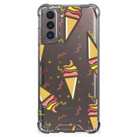 Samsung Galaxy S21 Beschermhoes Icecream