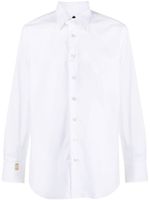 Billionaire chemise en popeline à coupe cintrée - Blanc