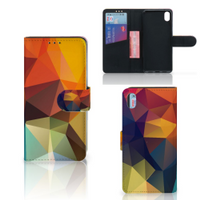 Xiaomi Redmi 7A Book Case Polygon Color - thumbnail