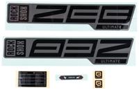ROCKSHOX decor set decal set rs black 27/29 f. black dipping r.