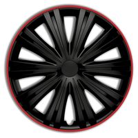 Wieldoppenset Giga R 16-inch zwart/rood PP5046BR