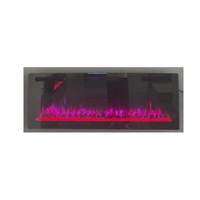 106 cm Elektrische Haard Compatibel met Alexa en Google Assistant 750 W/1500 W met App en Afstandsbediening 12 Kleuren en 5 Helderheidsniveaus