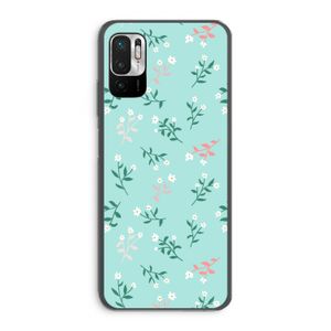 Small white flowers: Xiaomi Redmi Note 10 5G Transparant Hoesje