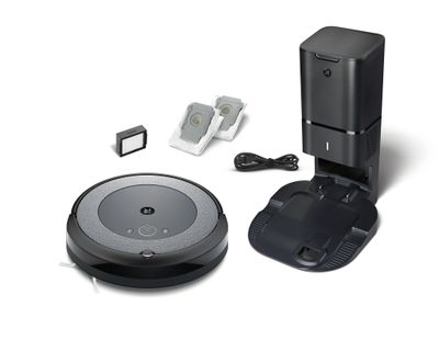 iRobot Roomba i5+ robotstofzuiger Stofzak Zwart, Grijs
