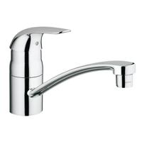 Grohe Euroeco keukenkraan met lage uitloop Chroom - thumbnail