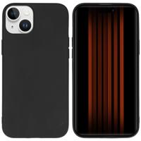 Accezz Color Backcover iPhone 15 Plus Telefoonhoesje Zwart