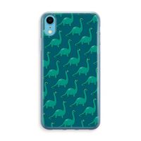 Diplodocus: iPhone XR Transparant Hoesje