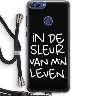 De Sleur: Huawei P Smart (2018) Transparant Hoesje met koord
