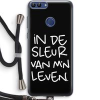 De Sleur: Huawei P Smart (2018) Transparant Hoesje met koord