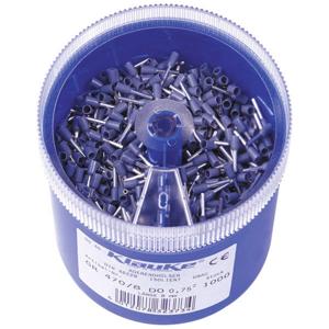 Klauke GR4708DO Assortiment adereindhulzen 0.75 mm² Deels geïsoleerd Blauw 1000 onderdelen