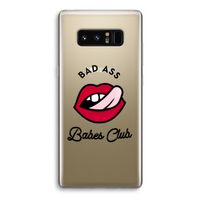 Badass Babes Club: Samsung Galaxy Note 8 Transparant Hoesje