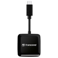 Transcend RDC3 geheugenkaartlezer USB 3.2 Gen 1 (3.1 Gen 1) Type-C Zwart - thumbnail