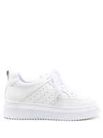 Sarah Chofakian baskets Elise en cuir - Blanc