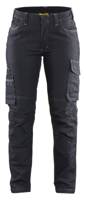 Blåkläder Dames Service werkbroek stretch 71401141 | Marineblauw | Maat 30 - 7330509684375