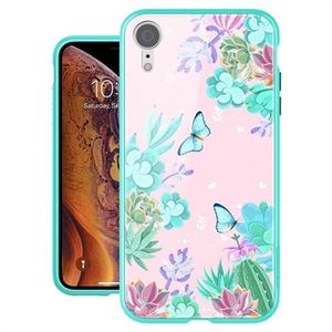 Nillkin Floral iPhone XR hybride hoesje - kleurrijke bloemen