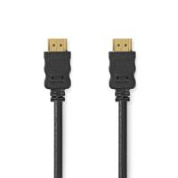 Nedis High Speed ??HDMI™-Kabel met Ethernet | HDMI™ Connector | HDMI™ Connector | 4K@60Hz | ARC | 18 Gbps | 1.00 m | Rond | PVC | Zwart | Label - Nedis High Speed ??HDMI™-Kabel met Ethernet | HDMI™ Connector | HDMI™ Connector | 4K@60Hz | ARC | 18 Gbps | 1.00 m | Rond | PVC | Zwart | Label -