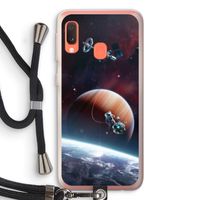 Examiner: Samsung Galaxy A20e Transparant Hoesje met koord