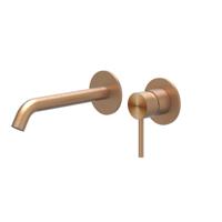 Inbouw Wastafelmengkraan IVY Concord 2-gats Coldstart RVS316 Geborsteld Mat Koper PVD IVY Inbouw Wastafelmengkraan IVY Concord 2-gats Coldstart RVS316 Geborsteld Mat Koper PVD IVY